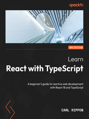 cover image of Learn React with TypeScript